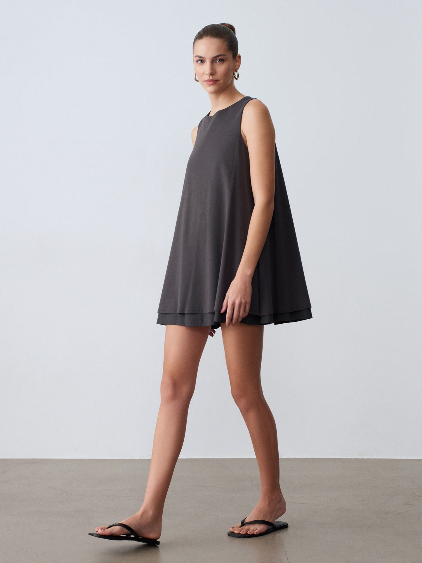 1952 Black swing OVERLAY Dress