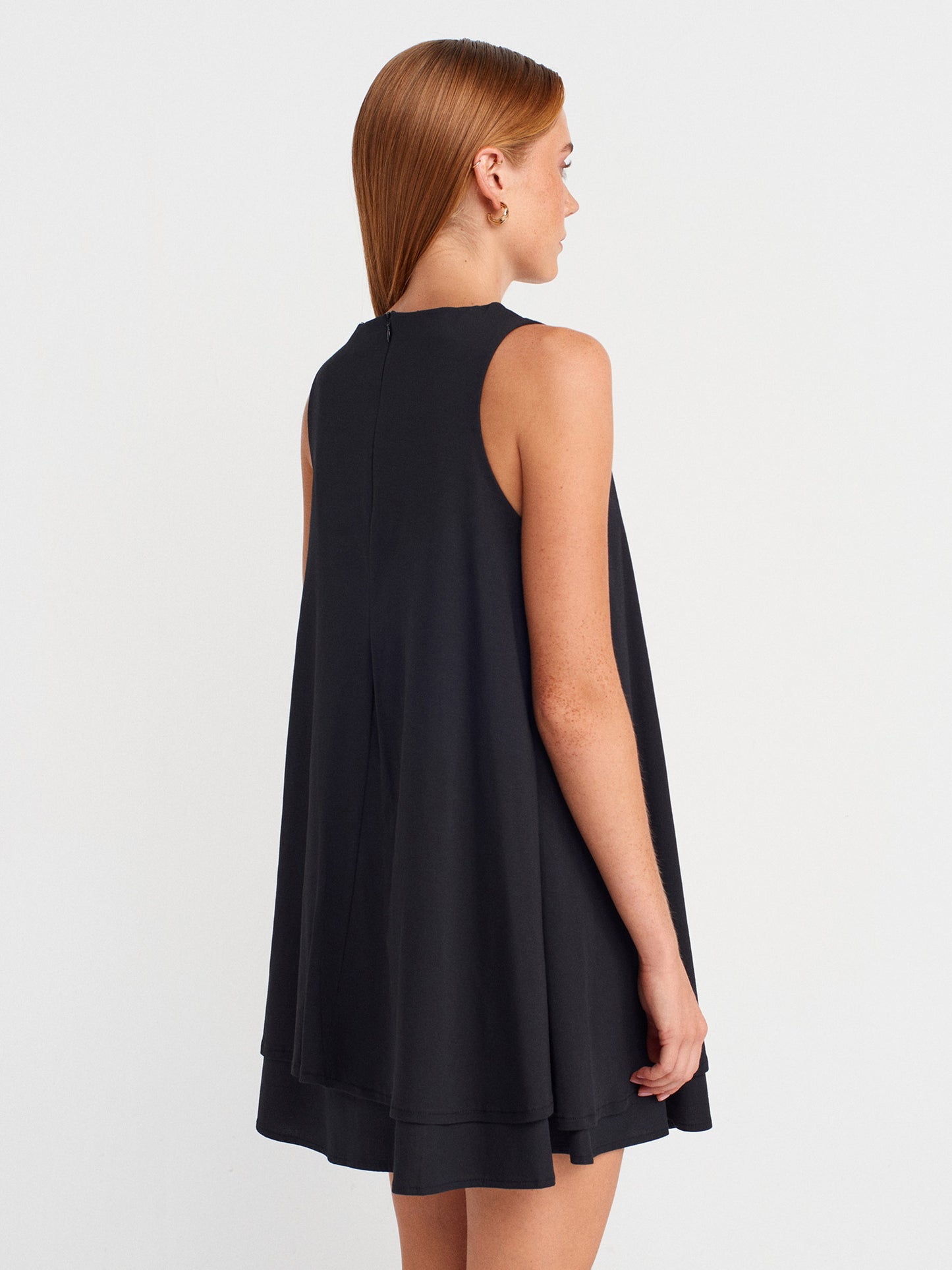 1952 Black swing OVERLAY Dress