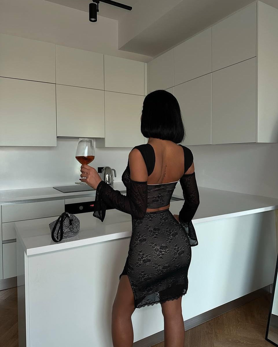 Stunning lace two piece from our new Valentines