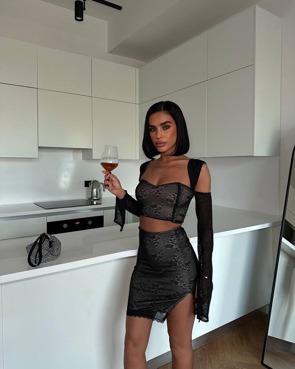 Stunning lace two piece from our new Valentines