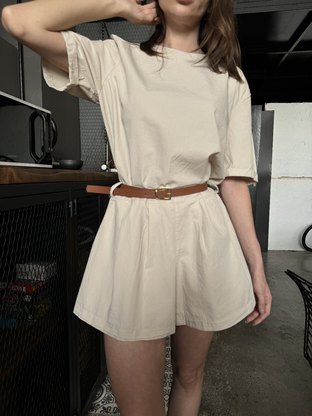 1952 Cream Playsuit