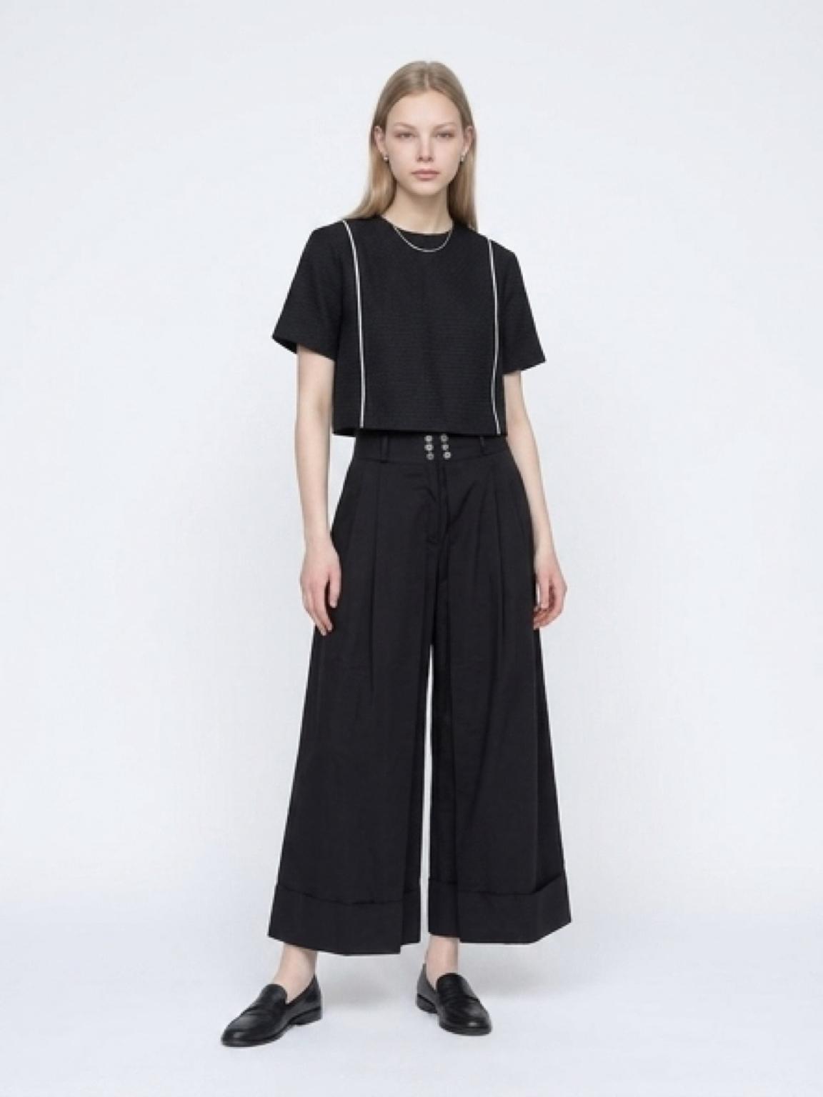 1952 Black Maxi Trouser