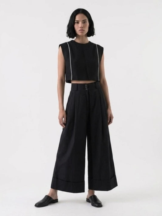 1952 Black Maxi Trouser