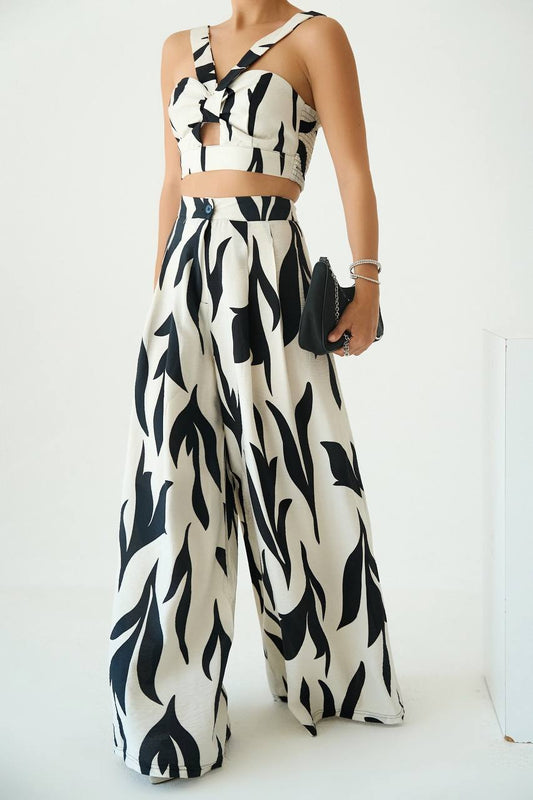 1952 Luxe Co Ord  Trouser Set