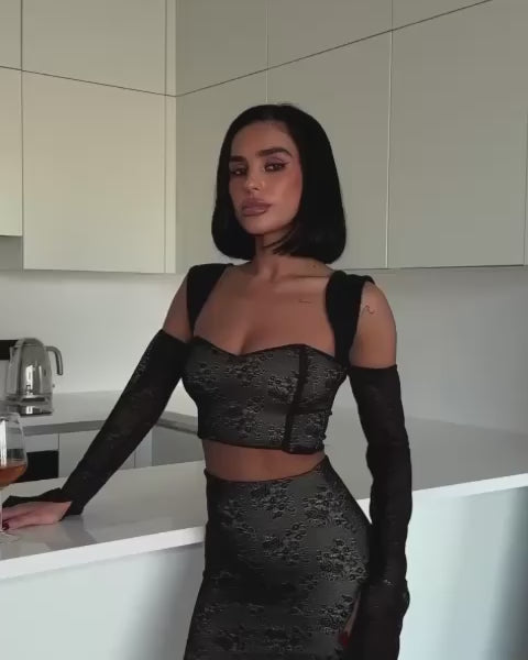 Stunning lace two piece from our new Valentines